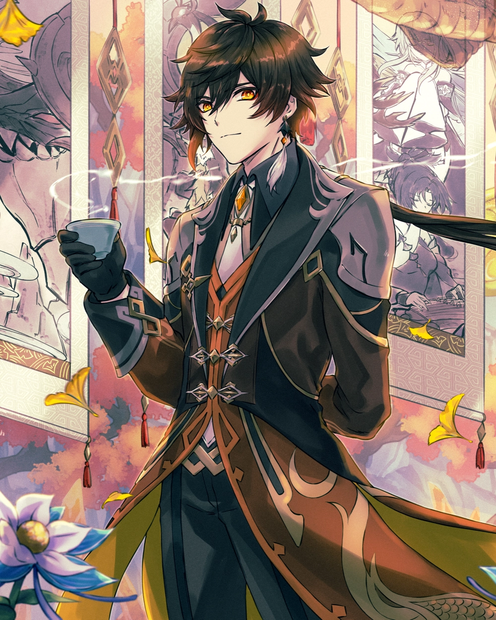 ảnh đẹp zhongli genshin