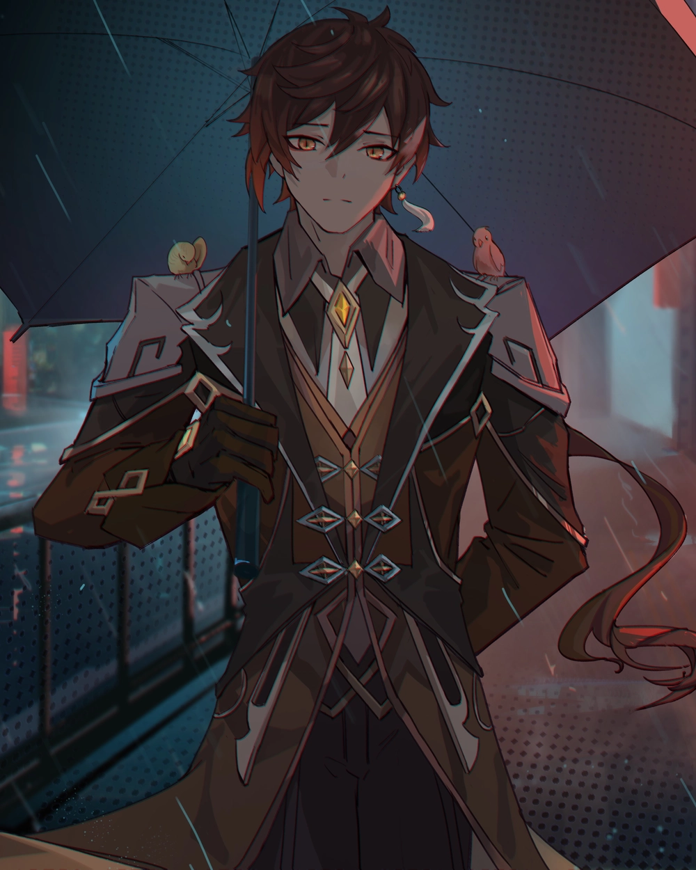 ảnh zhongli genshin impact