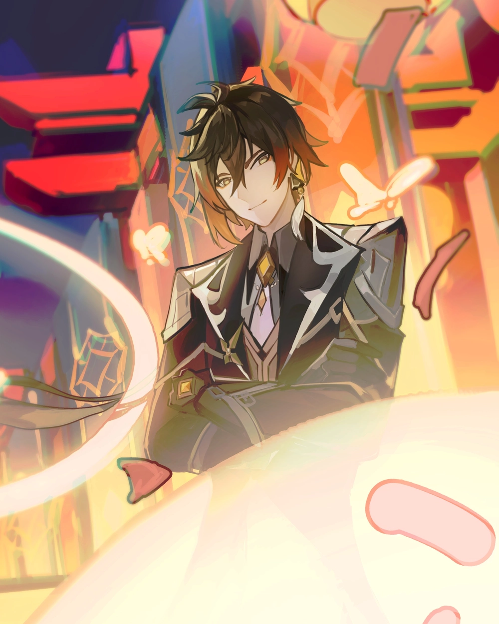 ảnh full hd zhongli genshin