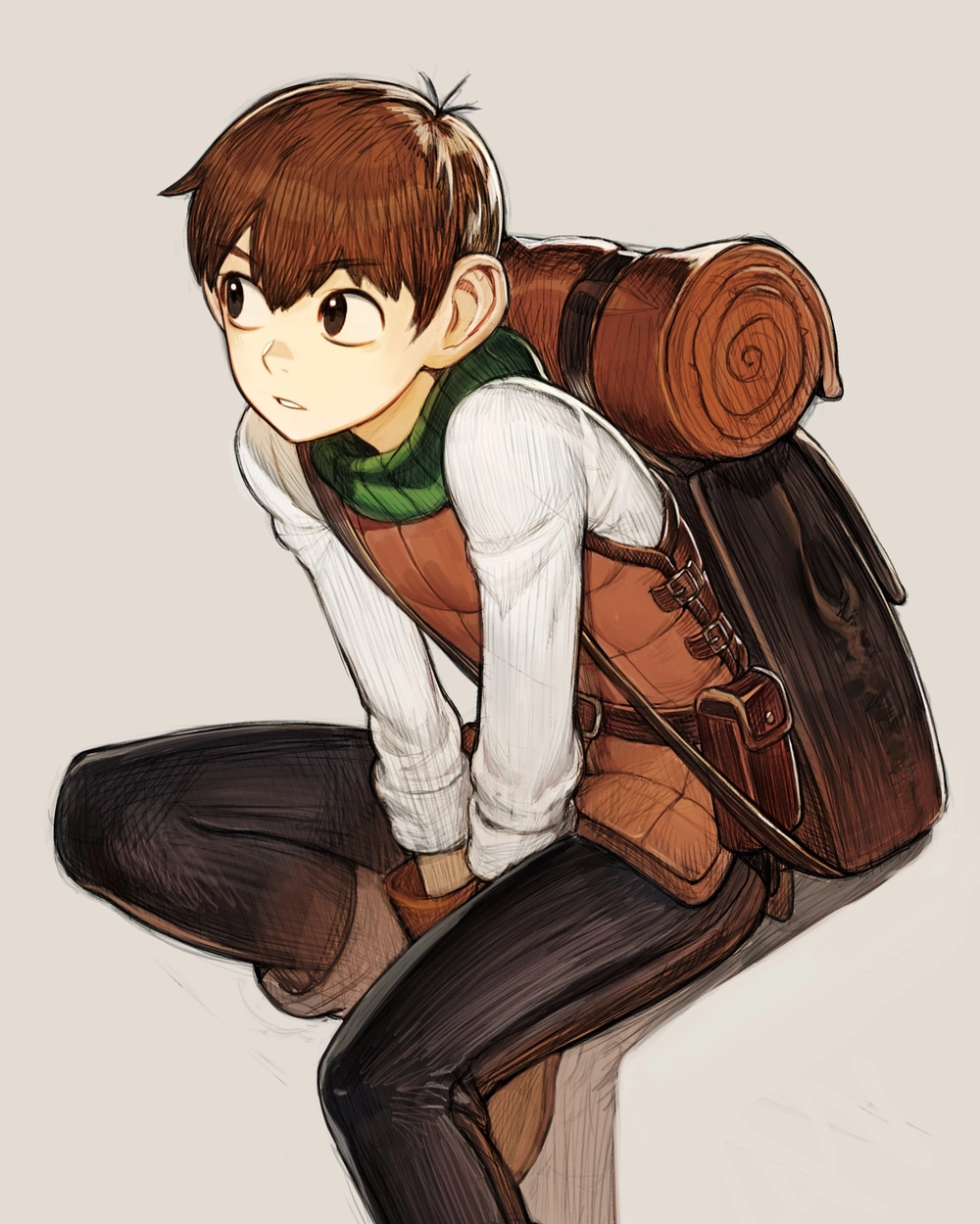 laios x chilchuck concept art