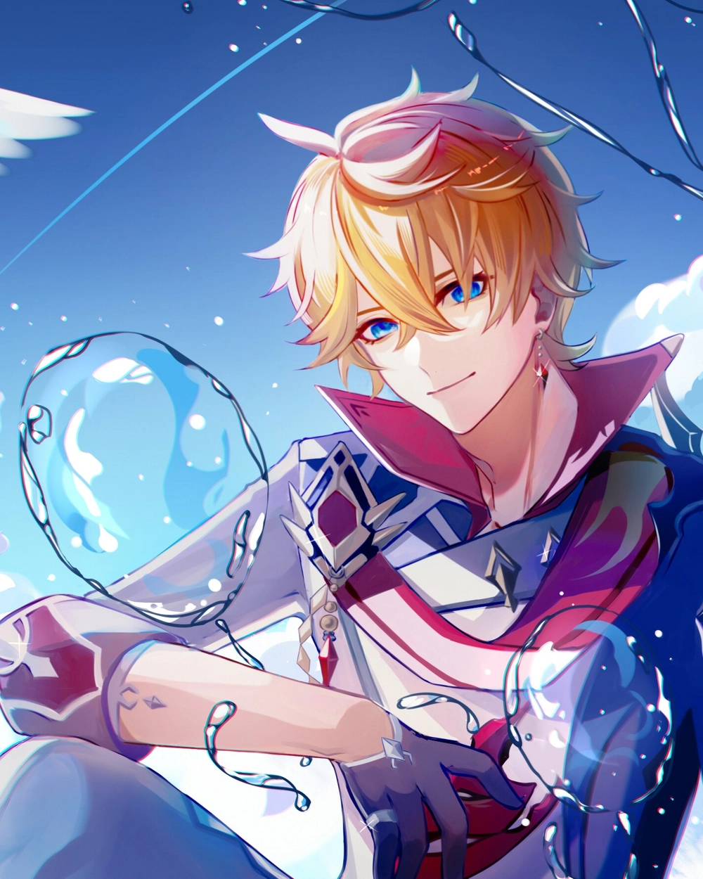 Childe đẹp trai ấn tượng