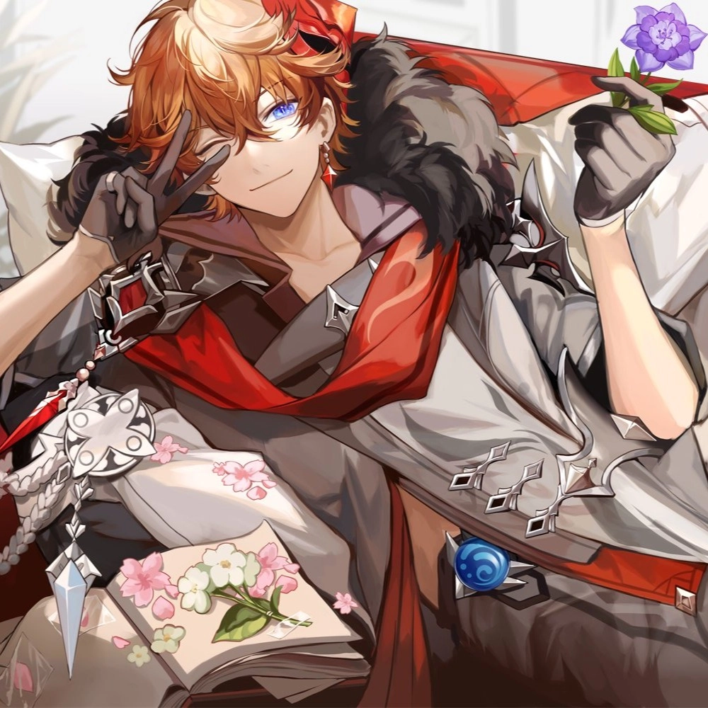 genshin impact childe fanart