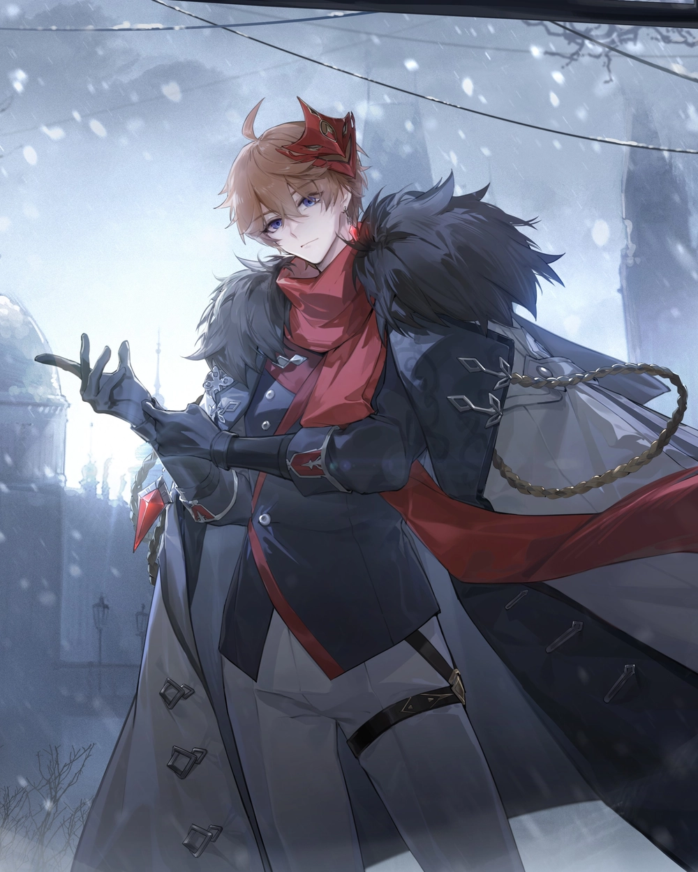 genshin impact childe wallpaper