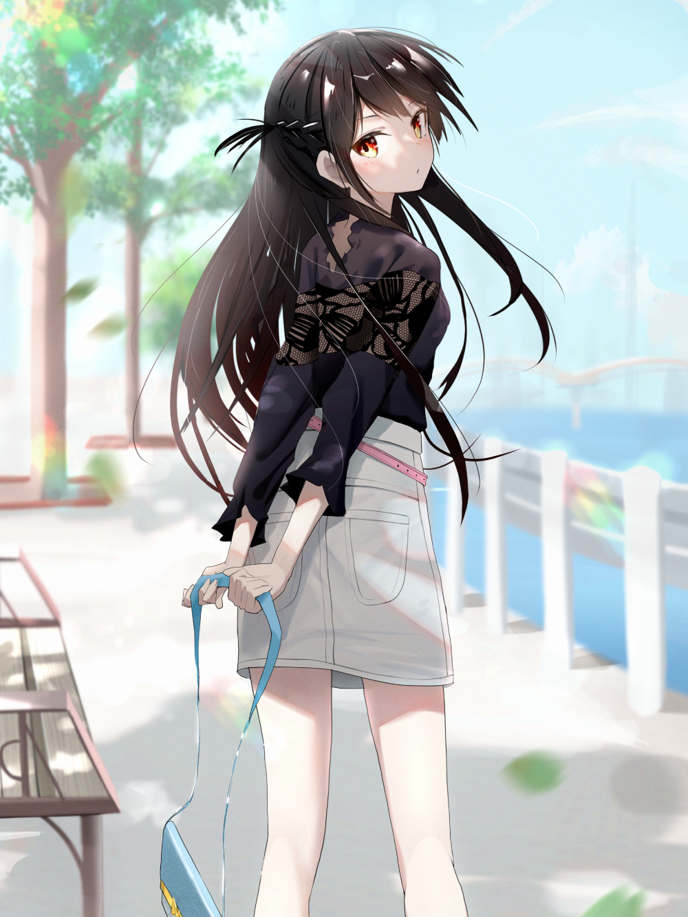 Chizuru Ichinose anime ánh mắt hiền