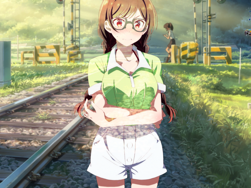 Chizuru Ichinose anime mái tóc óng ả