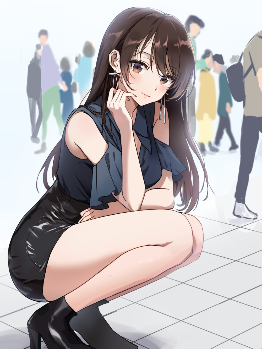 Chizuru Ichinose anime phong cảnh sáng