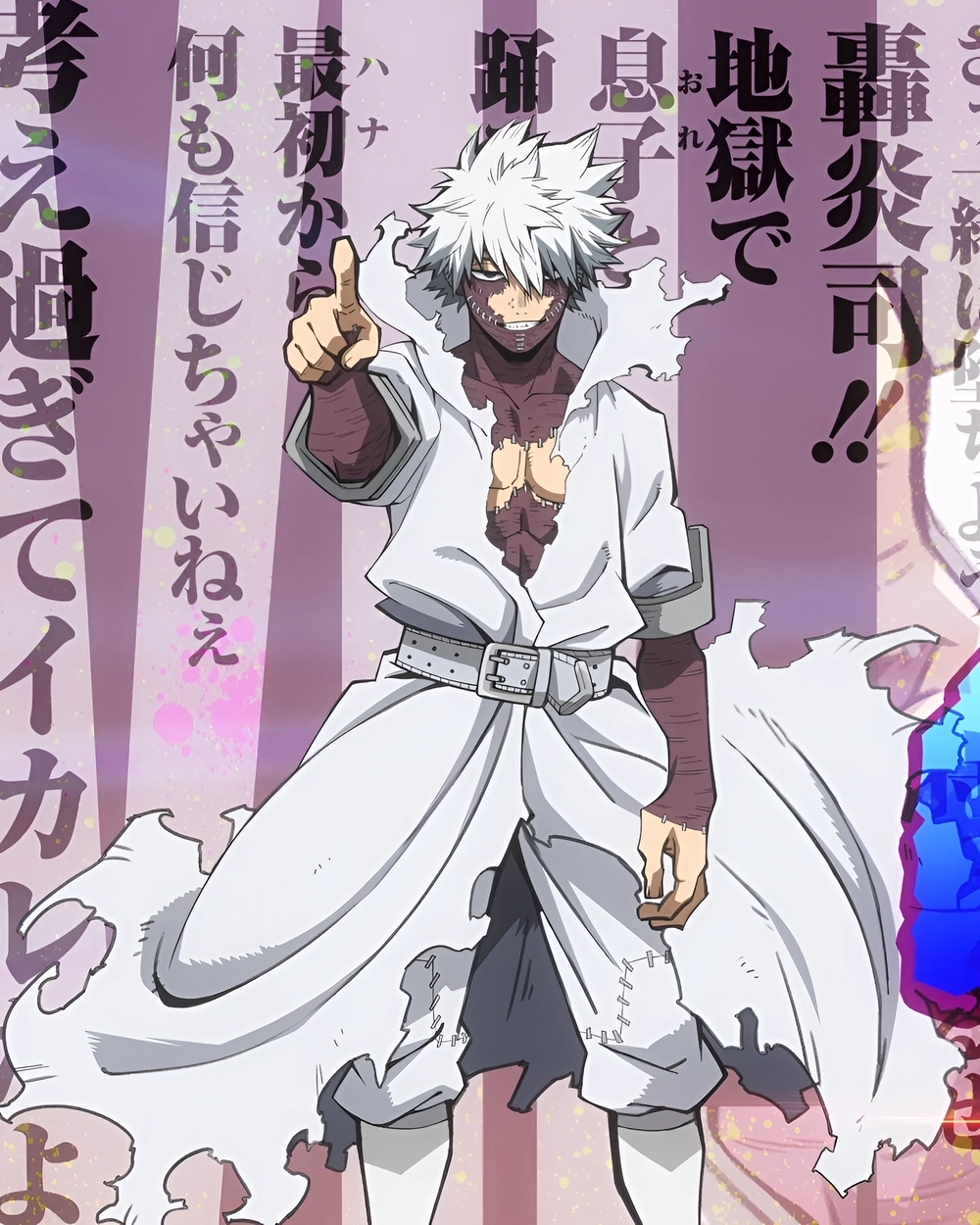 hình Dabi chibi đơn giản