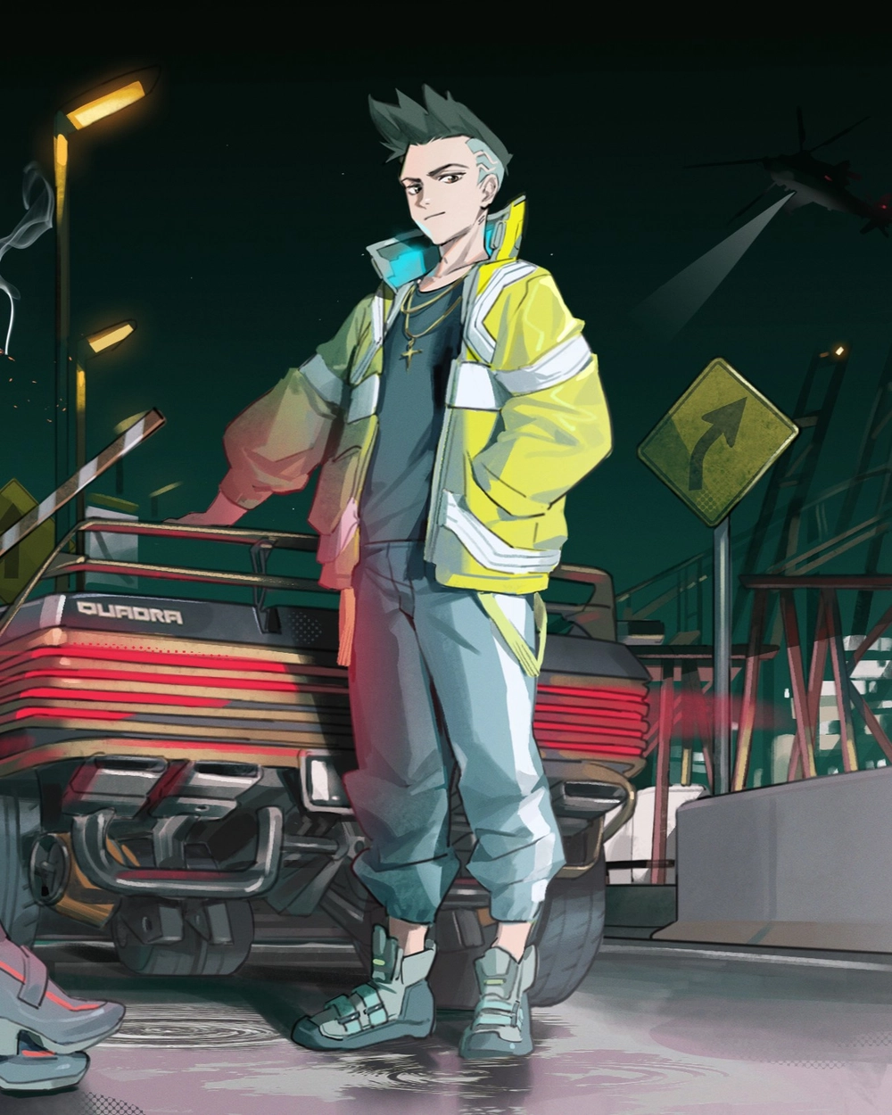 david martinez 4k anime wallpaper