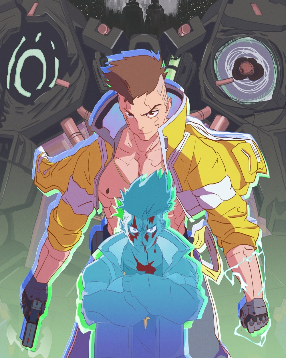 David Martinez anime nhân vật nổi bật