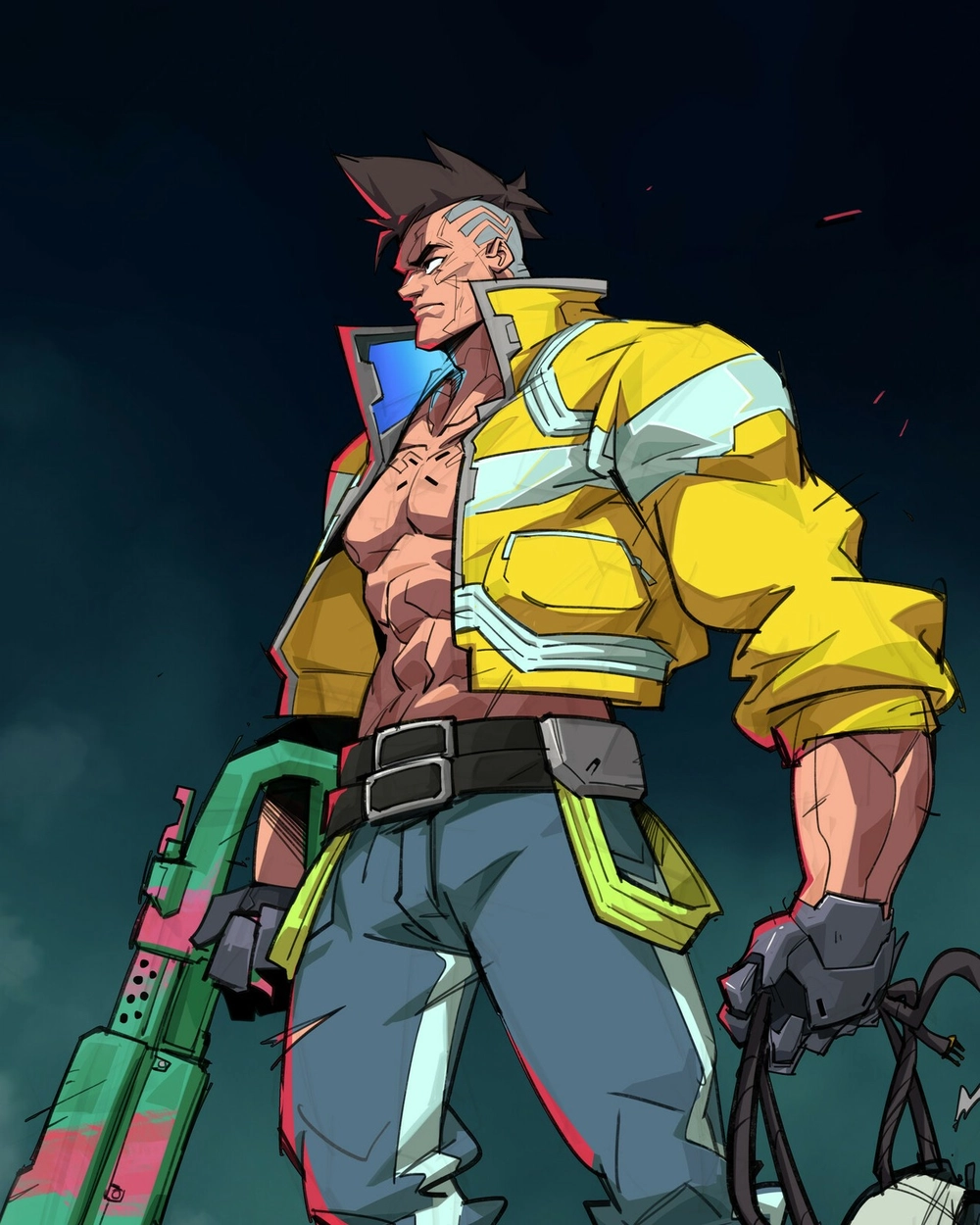 cyberpunk edgerunners david martinez wallpaper đẹp