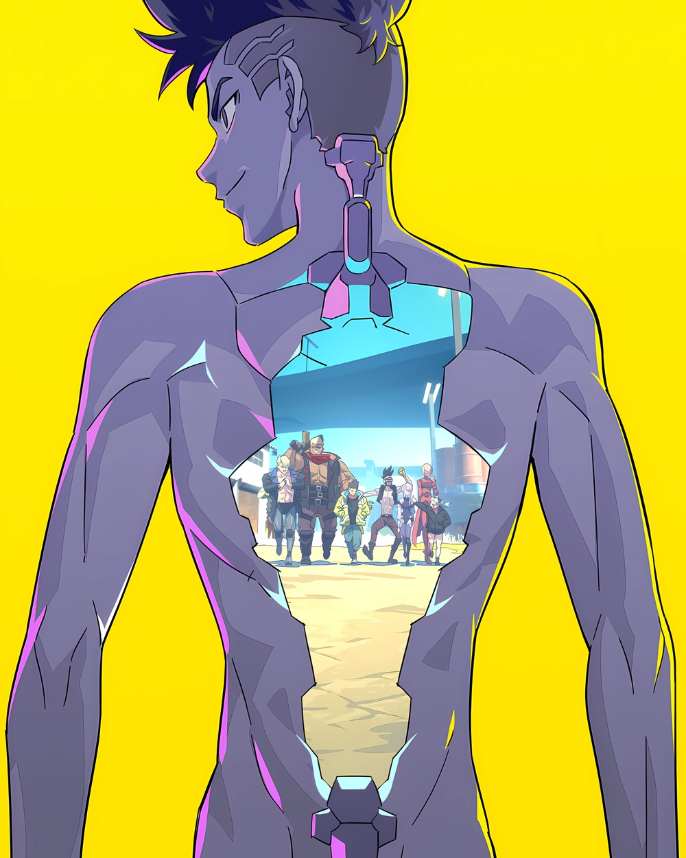 cyberpunk edgerunners david martinez nhân vật anime