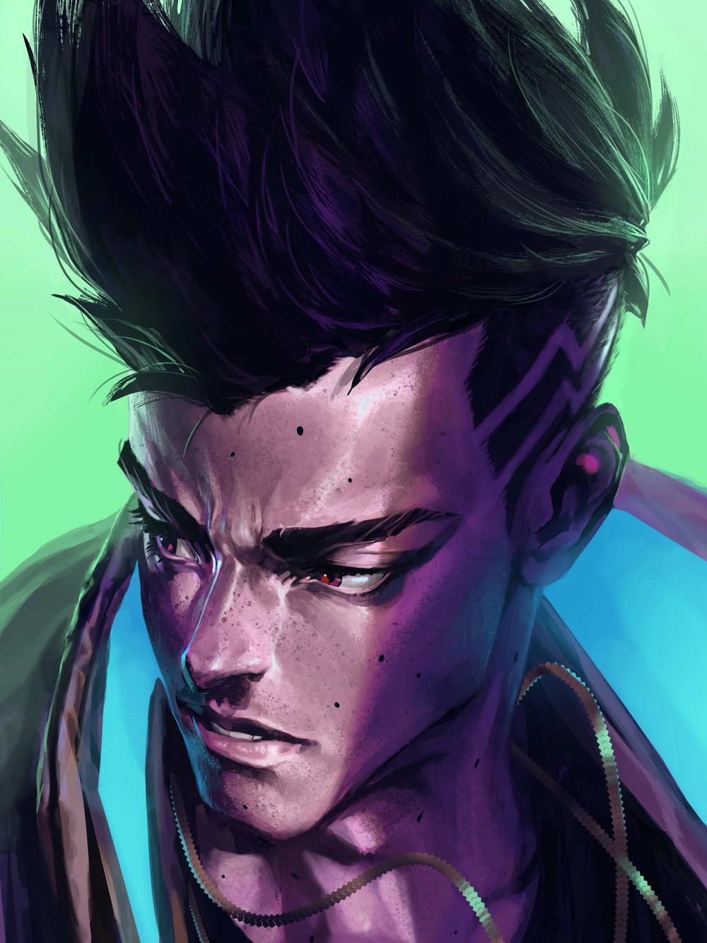 cyberpunk edgerunners david martinez ảnh 4k