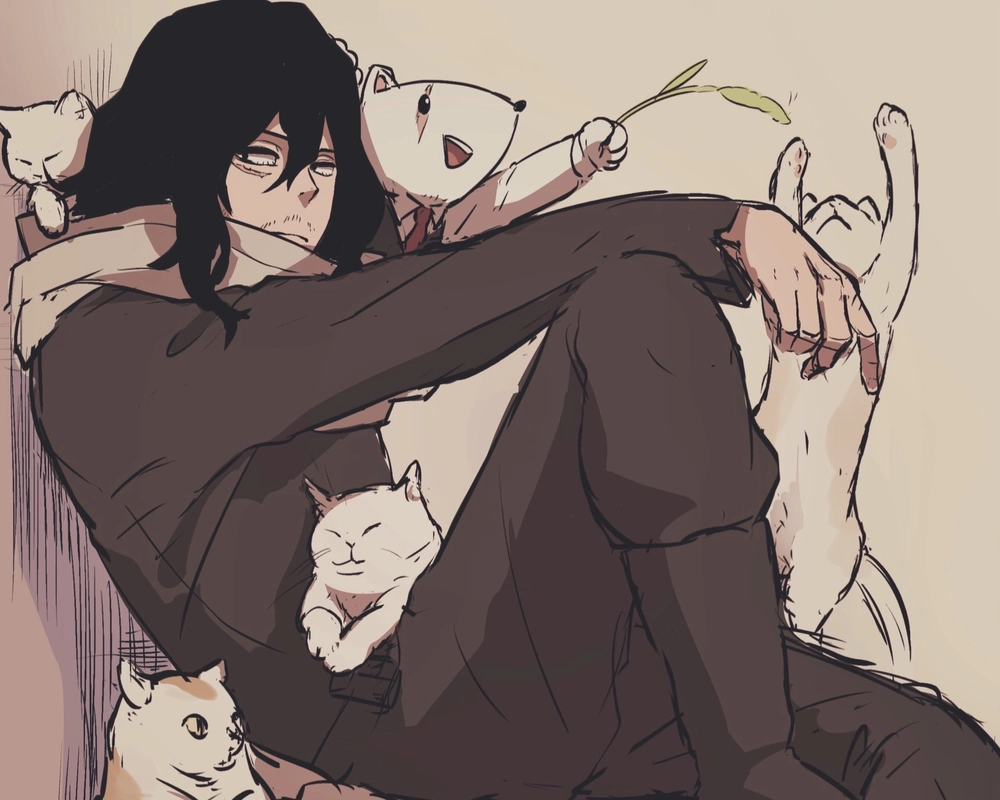 eraser head my hero academia chibi