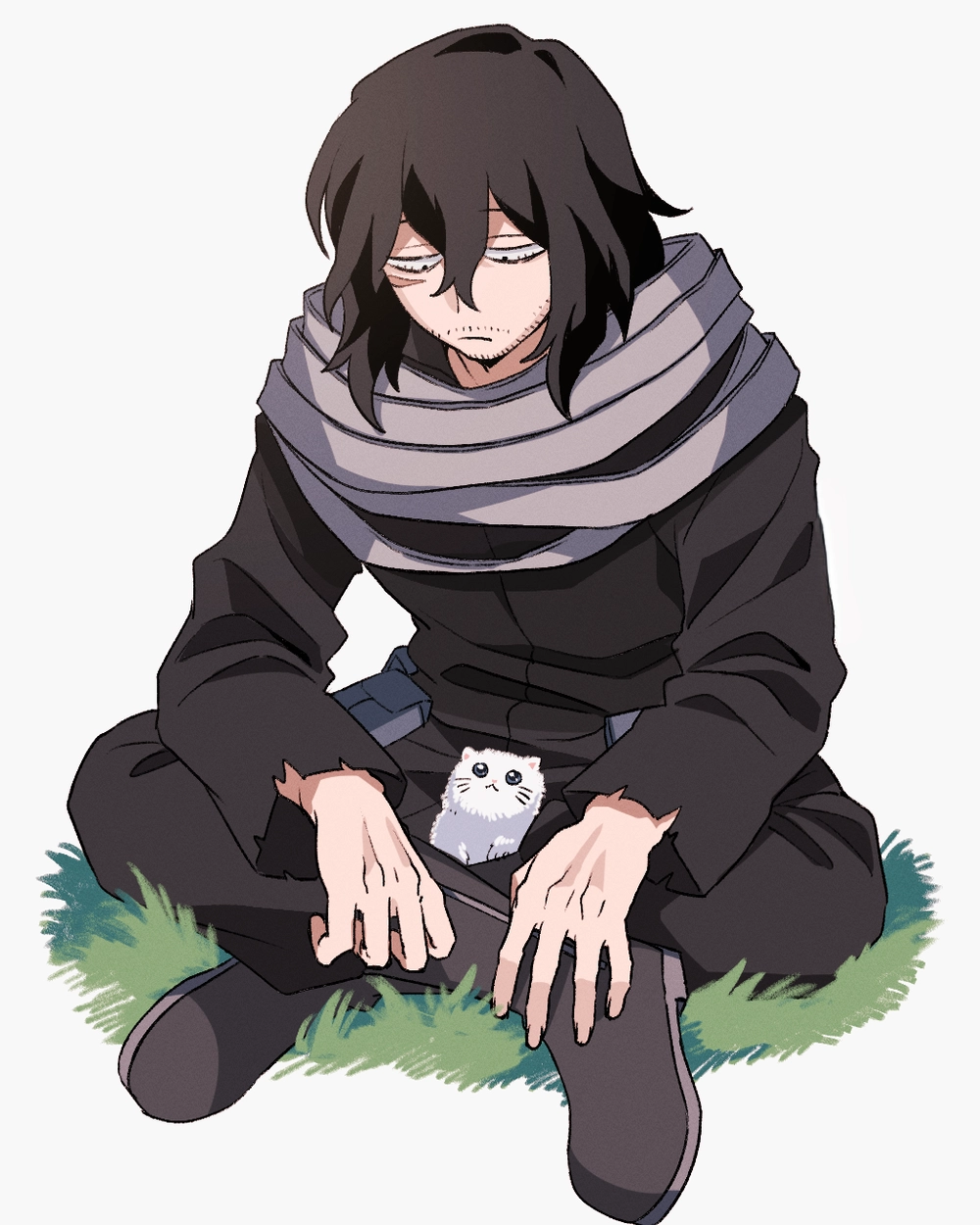 eraser head my hero academia tạo hình