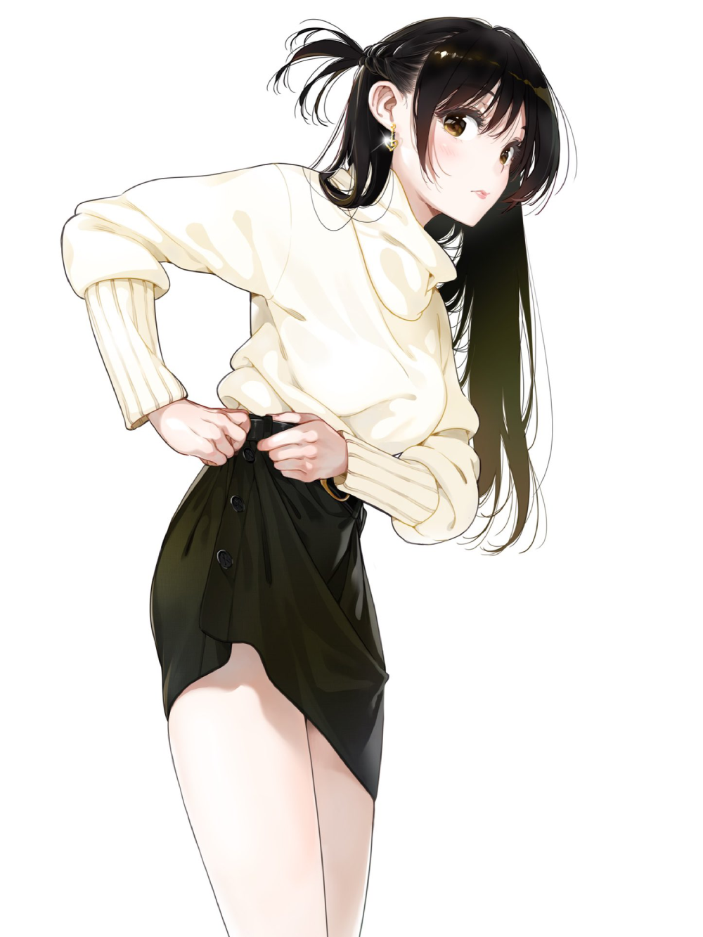 Ichinose Chizuru anime biểu cảm nhẹ