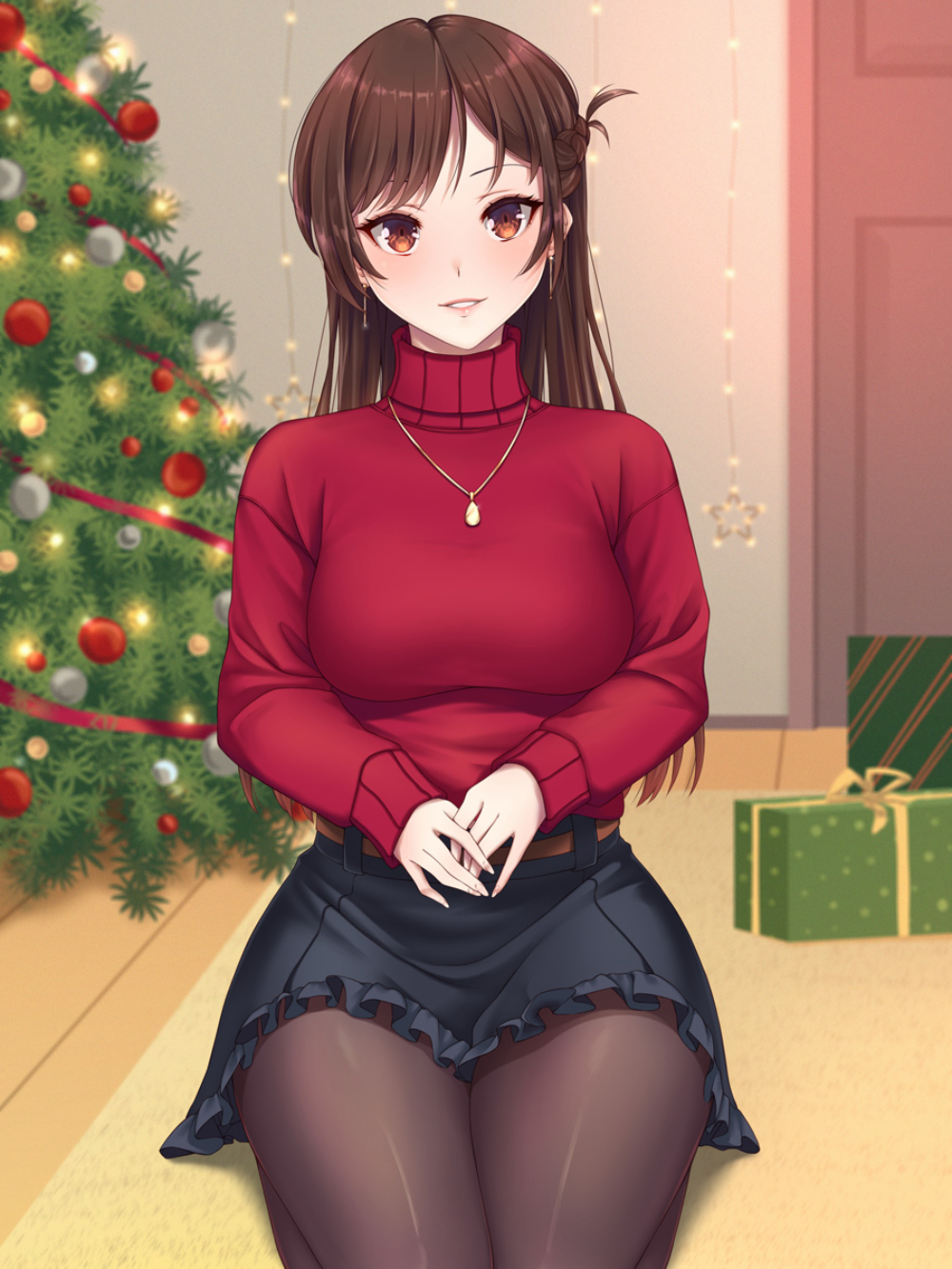 Ichinose Chizuru anime ngoài trời