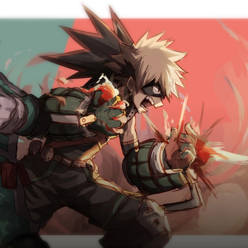 katsuki hero explosion