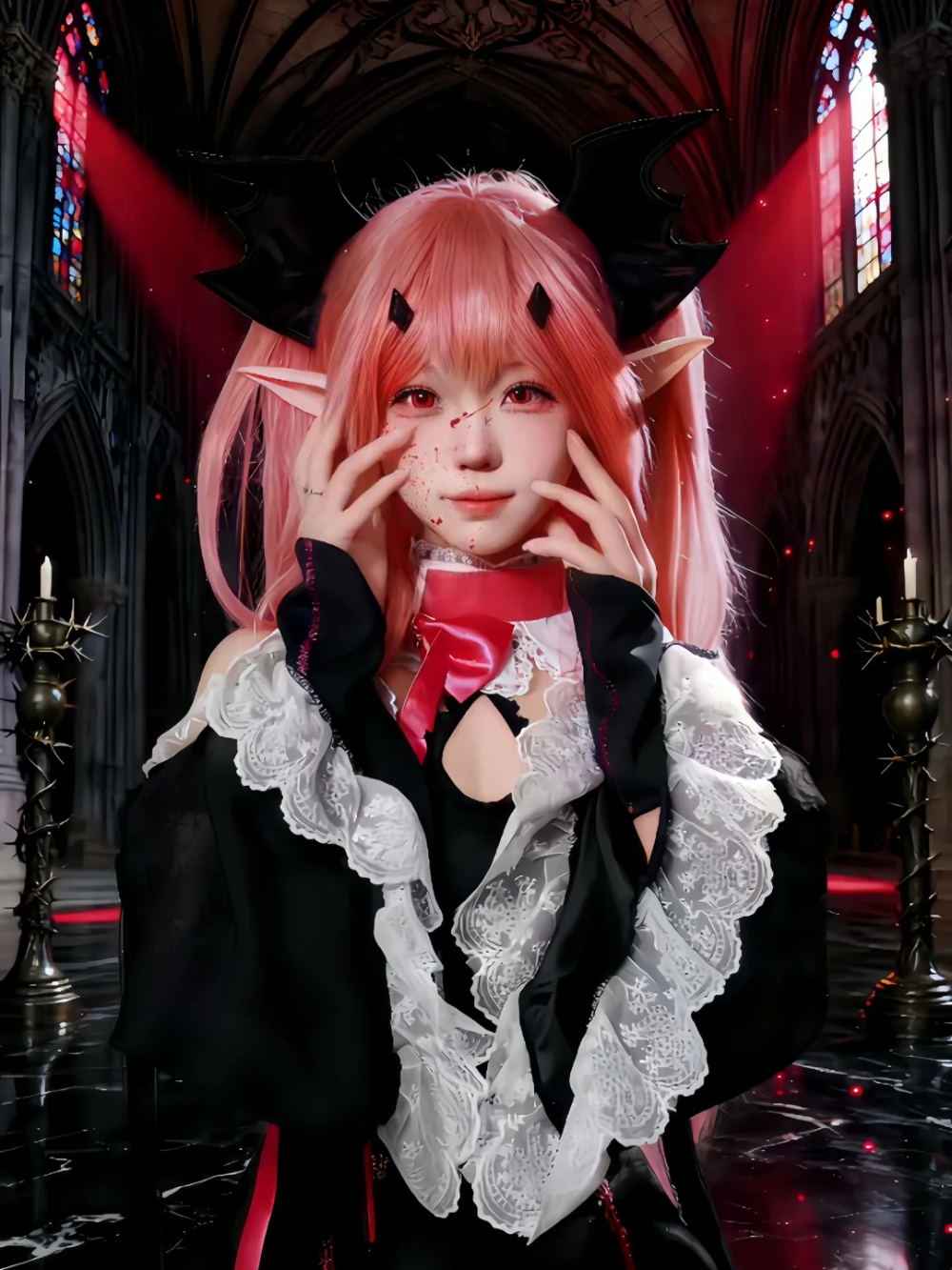 Krul Tepes cosplay sang trọng