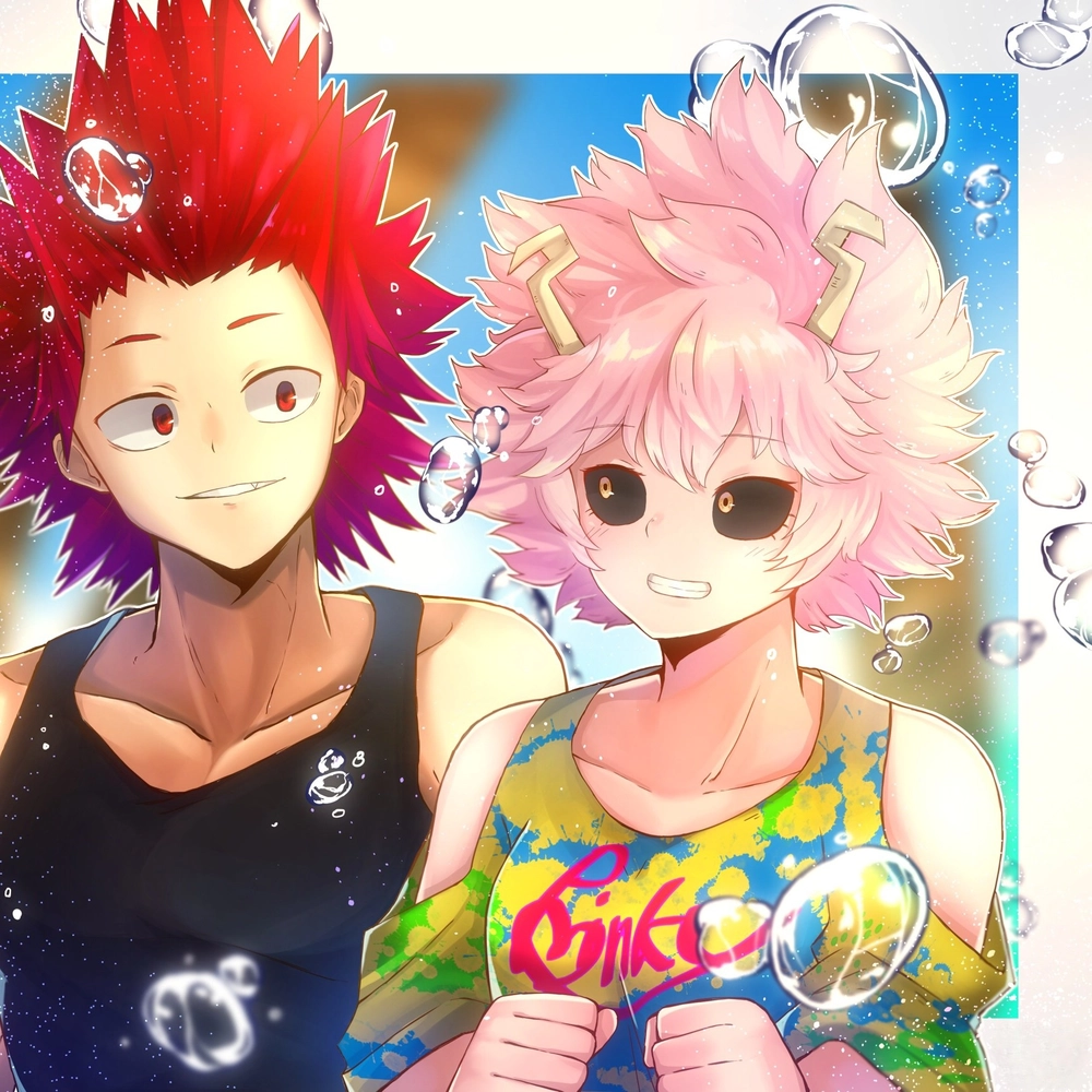 Mina Ashido cosplay anh hùng