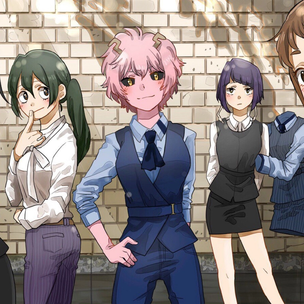 Mina Ashido trong manga