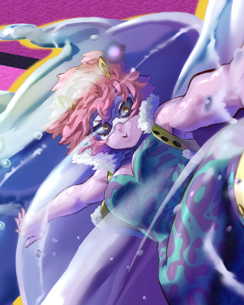 Mina Ashido cosplay đẹp