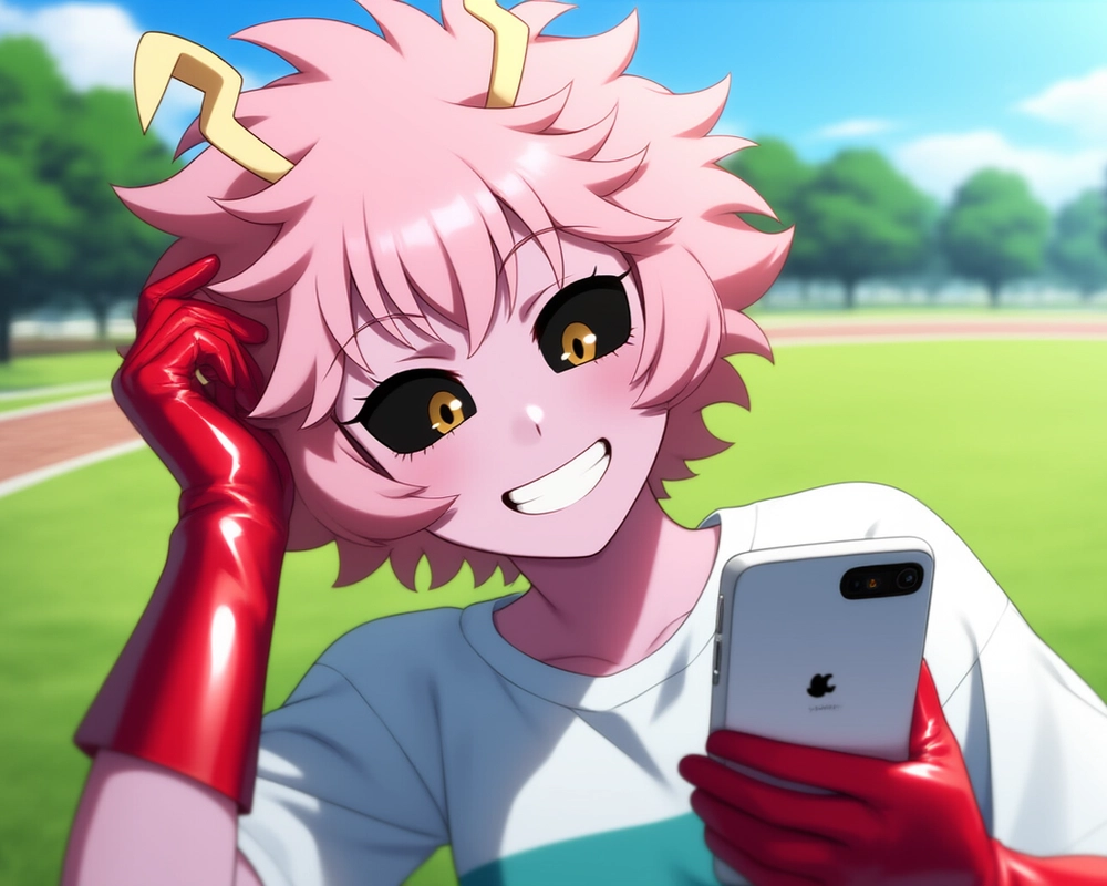 my hero academia mina ashido ngầu
