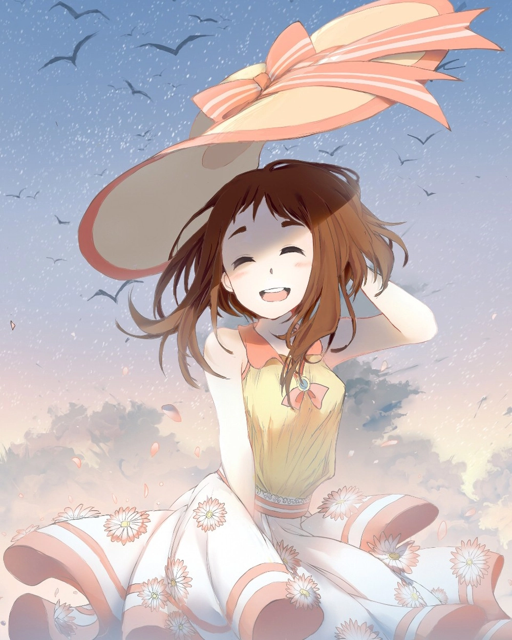 ảnh ochako uraraka nụ cười tỏa nắng