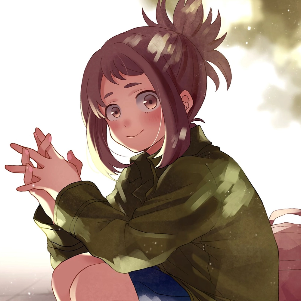 hình uraraka ochako chiến đấu