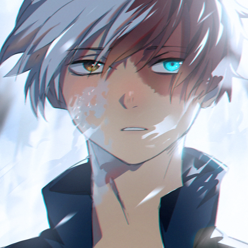 ảnh shoto todoroki anime hành động