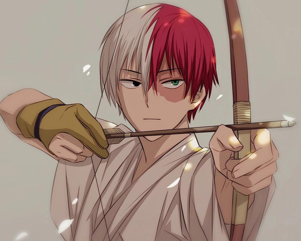 ảnh shoto todoroki chibi siêu dễ thương