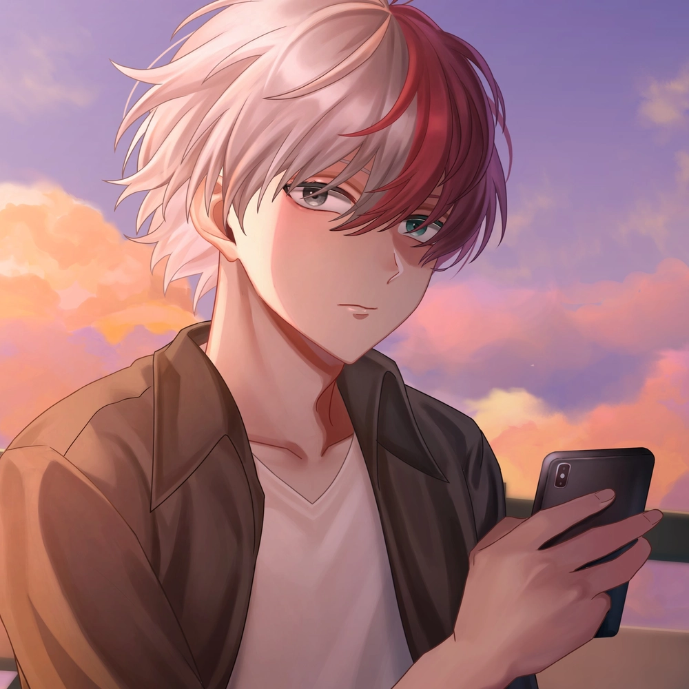 ảnh shoto todoroki avatar nghệ thuật