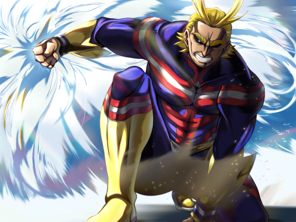 all might my hero academia anime