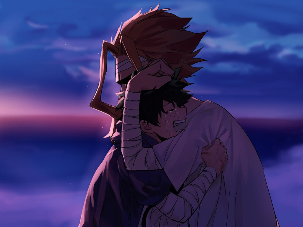 ảnh all might phiên bản anime