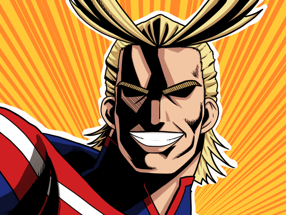 all might trong trạng thái mạnh nhất
