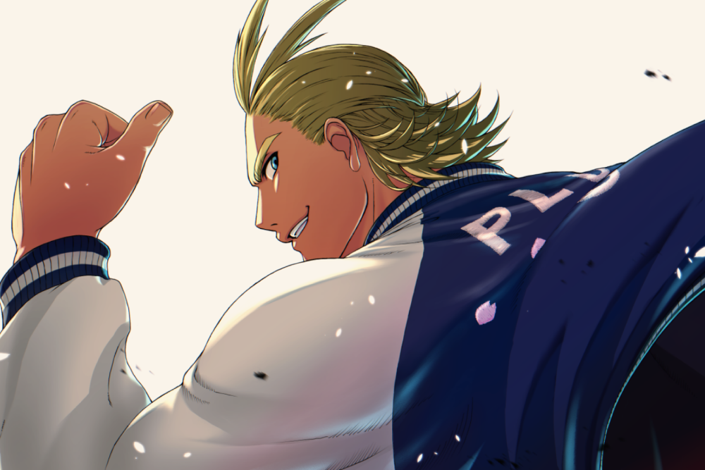 ảnh all might ngầu lòi