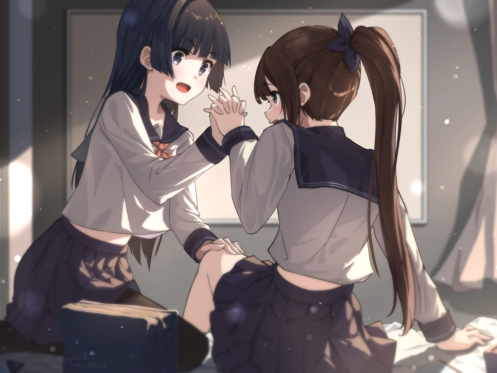 ảnh anime cặp đôi hạnh phúc