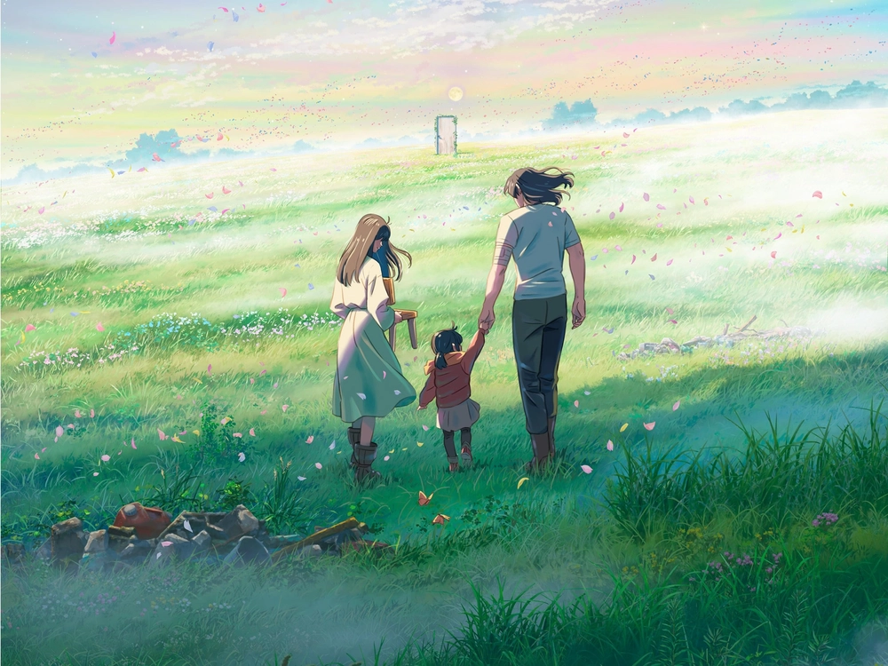 ảnh anime lãng mạn nắm tay