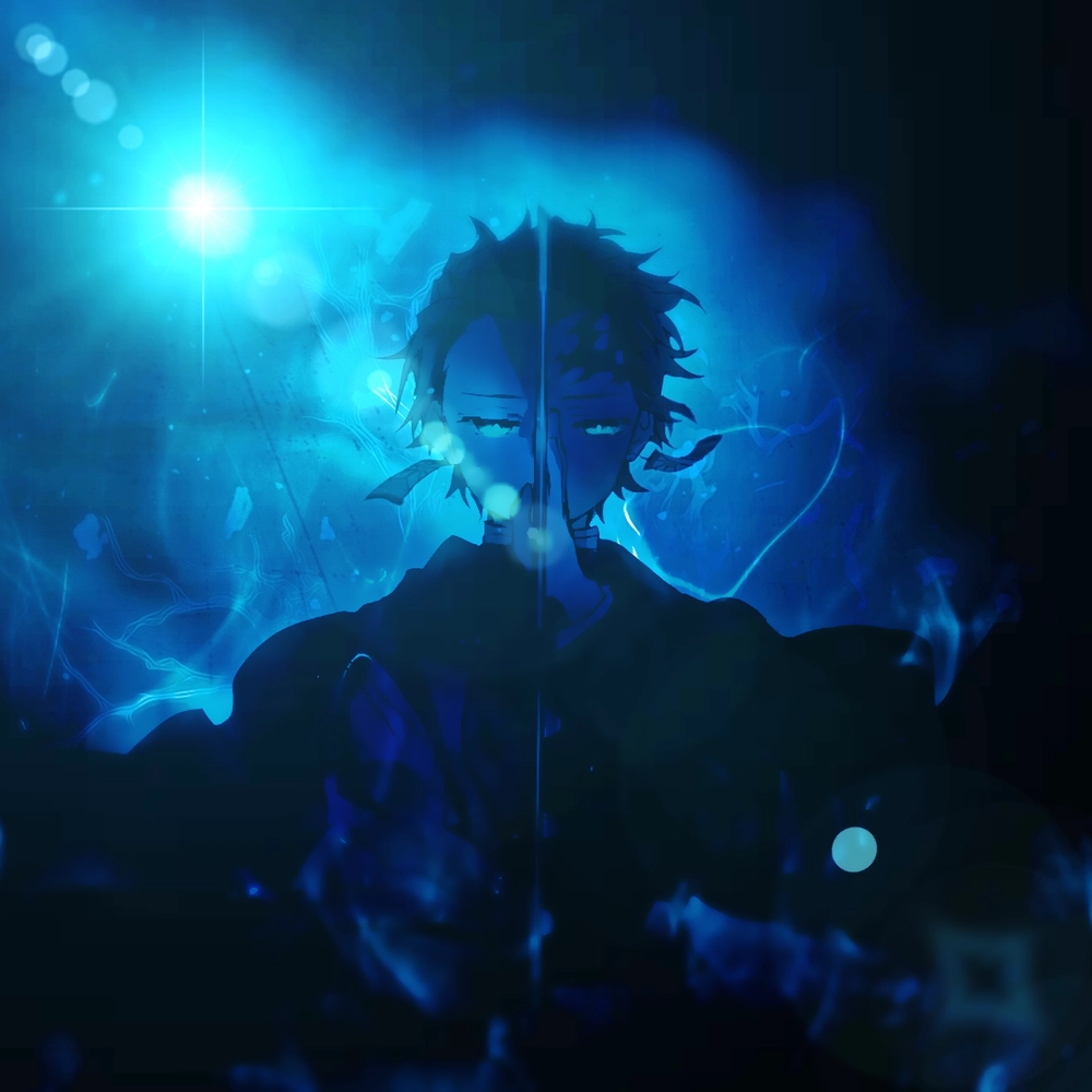 ảnh anime màu đen cho nam