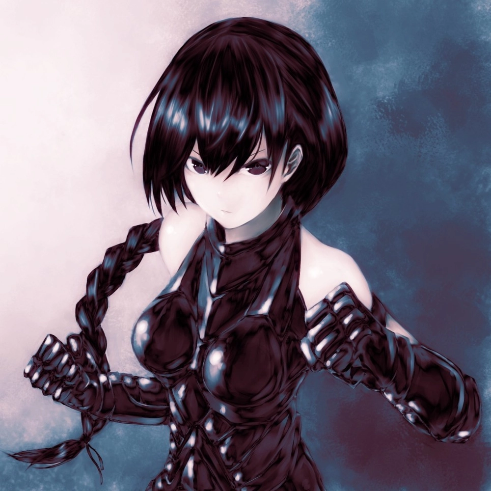 ảnh anime màu đen đẹp