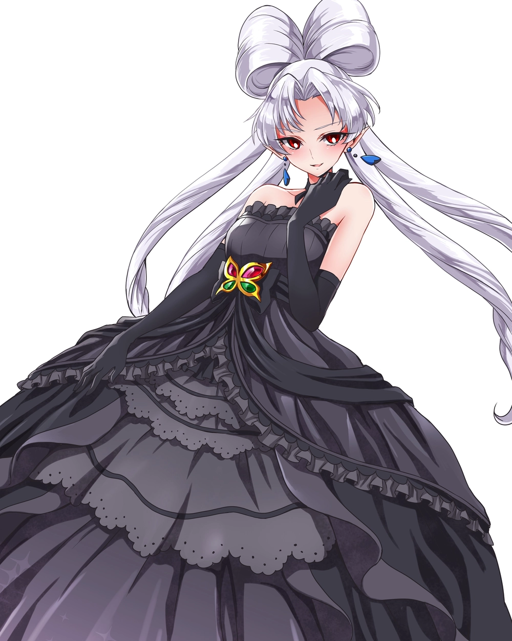 ảnh anime màu đen siêu đẹp