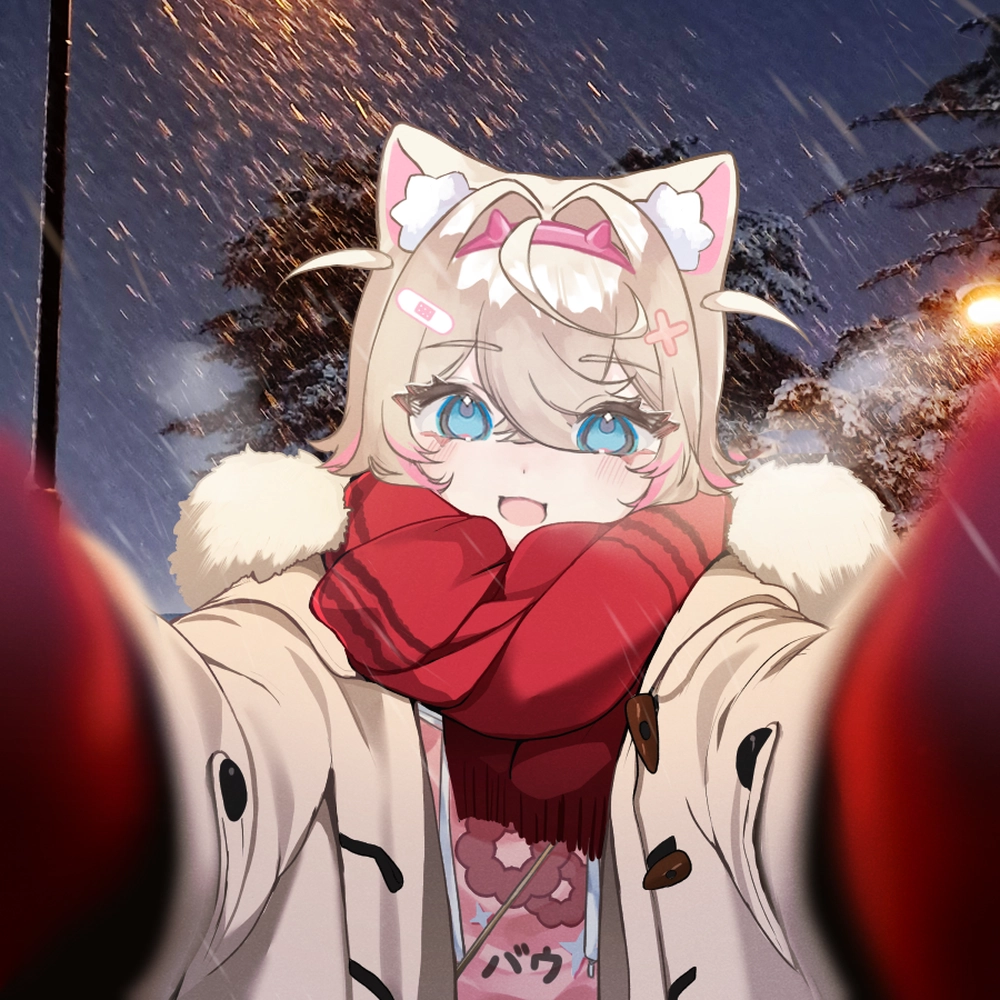 ảnh anime tuyết rơi nhẹ