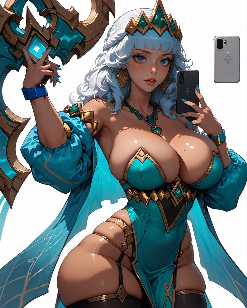 ảnh anime vú to pose đẹp