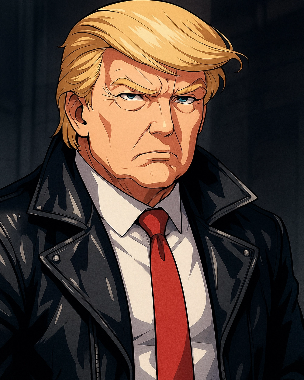 donald trump anime art đẹp