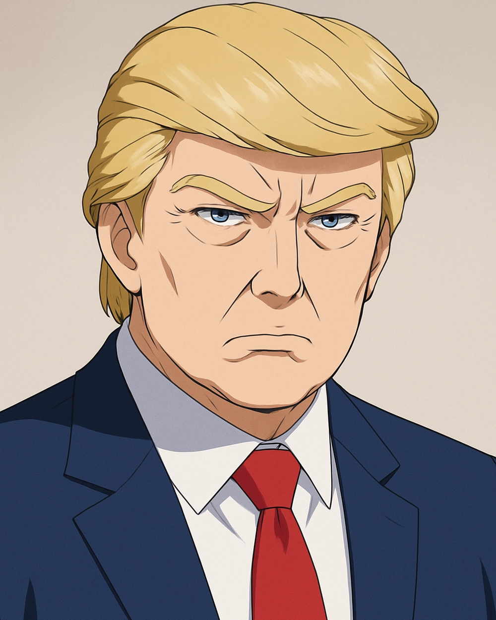 donald trump anime manga cực chất
