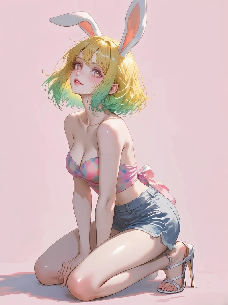 ảnh gái anime vú to