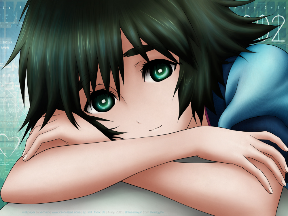 mayuri shiina anime phiên bản chibi