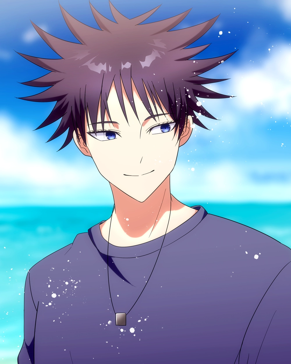 megumi fushiguro chibi dễ thương