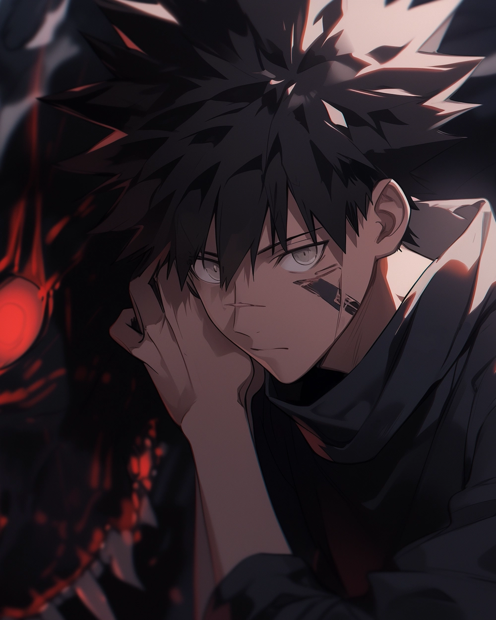 megumi fushiguro cute biểu cảm