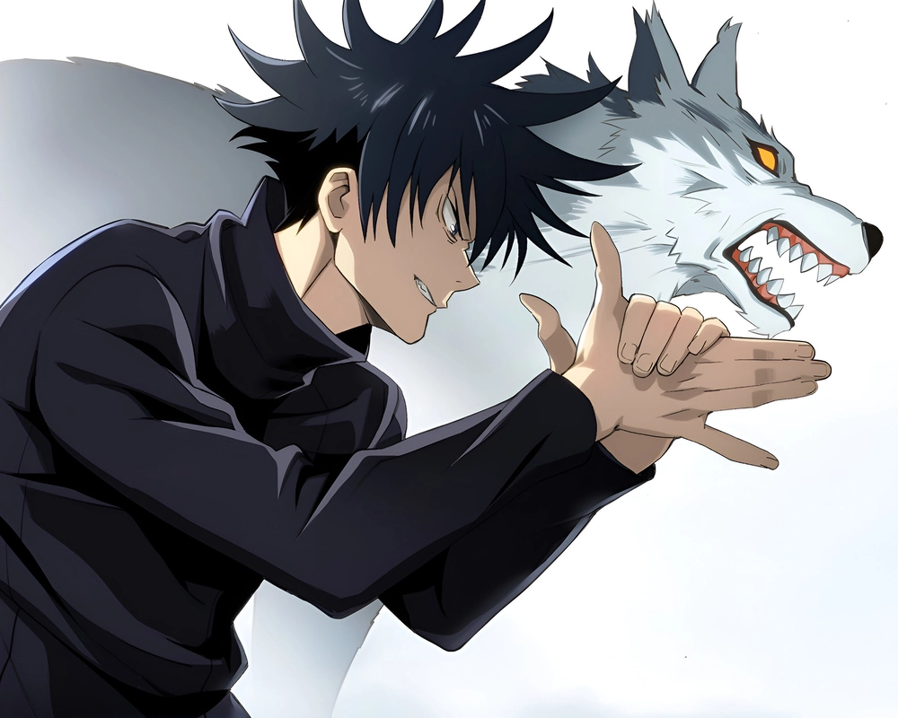 megumi fushiguro manga iconic