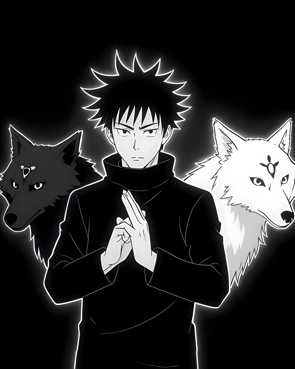 megumi fushiguro chibi ngộ nghĩnh